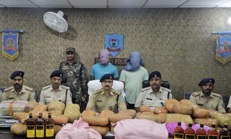 बोकारो पुलिस ने नशा कारोबार के खिलाफ बड़ी कार्रवाई की है !