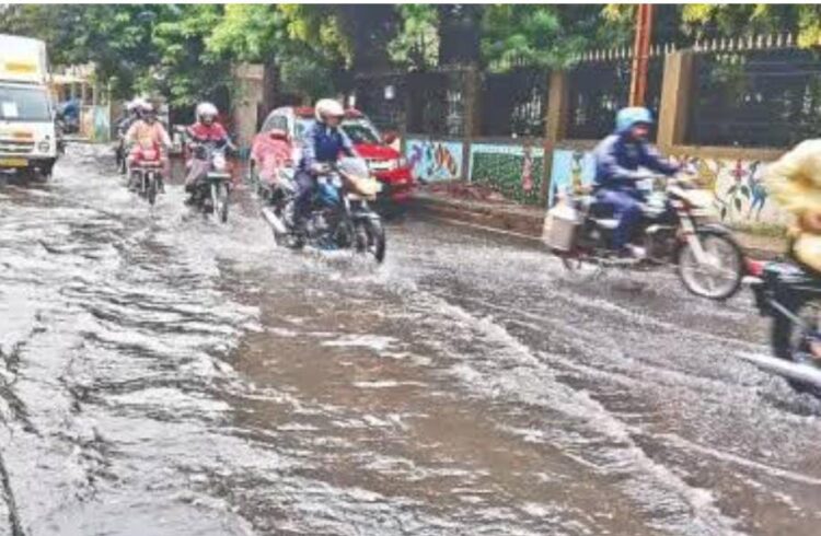 रांची में 24 घंटे में 120.8 मिमी बारिश  !