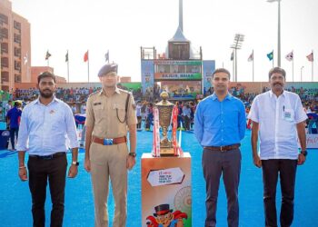 भारत के तीन हॉकी खिलाड़ियों ने मैच में हैट्रिक लगाई !