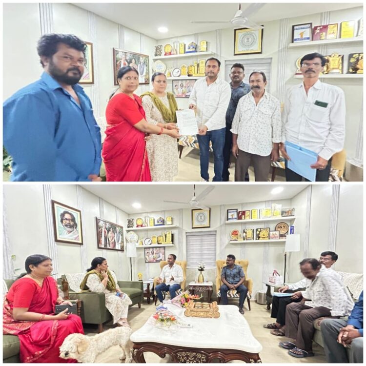 जन कल्याण समिति की एक मंडली झारखंड ग्रामीण विकास मंत्री  दीपिका पांडेय सिंह जी से मुलाक़ात !