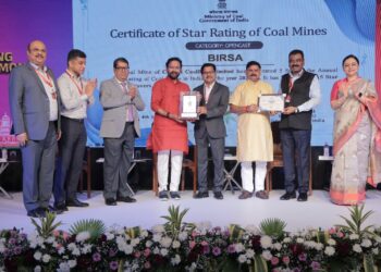 सीसीएल की आम्रपाली और बिरसा परियोजनाओं को 5-स्टार अचीवर्स अवॉर्ड से नवाज़ा गया !