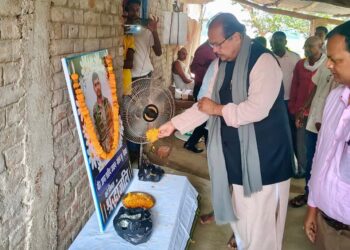 शाहिद की पत्नी ने कहा अभियान जारी रहे… –  राधाकृष्ण किशोर !
