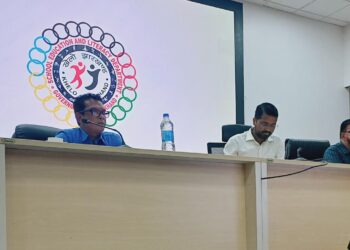 खेलो झारखंड एवं राष्ट्रीय स्कूली खेल प्रतियोगिता संघो के साथ बैठक !