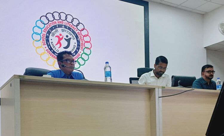 खेलो झारखंड एवं राष्ट्रीय स्कूली खेल प्रतियोगिता संघो के साथ बैठक !