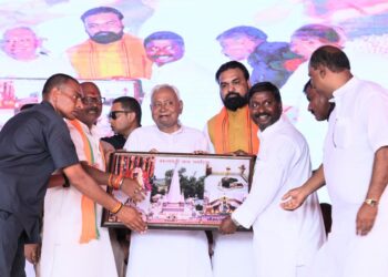 एन०डी०ए० कार्यकर्ताओं के साथ संवाद कार्यक्रम में शामिल हुए मुख्यमंत्री !