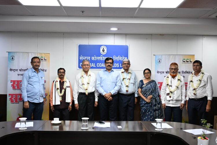 सीसीएल ने 82 सेवानिवृत्त कर्मियों को दी गरिमामयी विदाई !