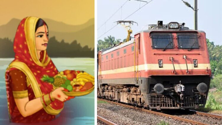 त्योहारो  के लिए कई स्पेशल ट्रेनों का संचालन करने का निर्णय लिया है !