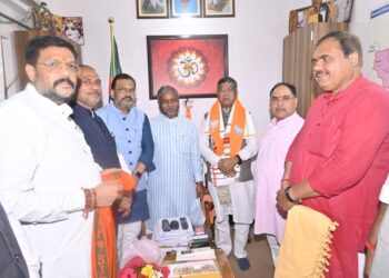 भाजपा के वरिष्ठ नेता,सांसद आदित्य साहू बने प्रदेश कार्यकारी अध्यक्ष !