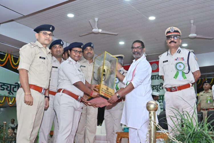 20वीं झारखंड राज्य पुलिस ड्यूटी मीट-2025 के समापन समारोह !