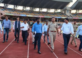 4th SAAF Senior Athletics Championships, 2025  की तैयारियों का निरीक्षण !