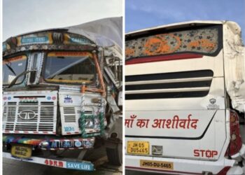 बस की चपेट में आकर विक्षिप्त महिला की मौत !
