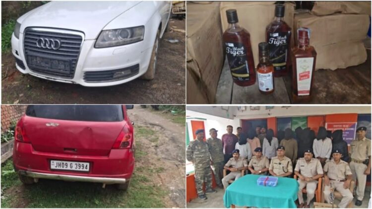 अंतरराज्यीय अवैध शराब गिरोह का भंडाफोड़ !
