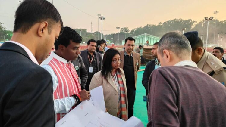 25वां झारखंड राज्य स्थापना वर्षगांठ कार्यक्रम की  तैयारियां अंतिम चरण !