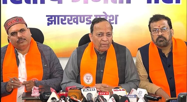 हेमंत सरकार के पास आत्मनिर्भर झारखंड बनाने कोई विजन नहीं….अरुण सिंह !
