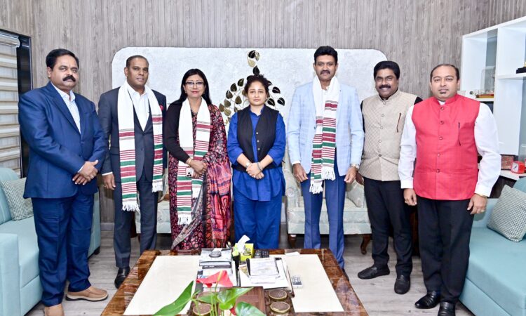 झारखंड विधानसभा की महिला  एवं बाल विकास समिति की सभापति  कल्पना सोरेन से मुलाकात की!