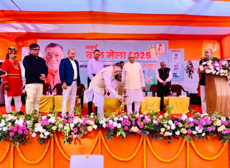 झारखंड राज्यपाल बोलेः बाल मेला जैसे आयोजन में आना सुखद अनुभव !