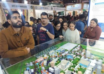 भारत मंडपम में आयोजित भारतीय अंतर्राष्ट्रीय व्यापार मेला में पवेलियन की ख़ास झलकियां !