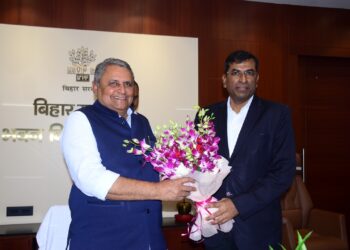 भवन निर्माण विभाग के नए मंत्री  विजय कुमार चौधरी !
