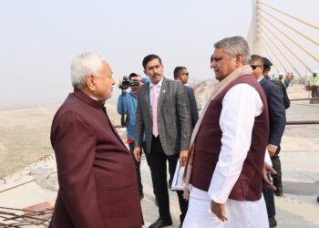बिहार मुख्यमंत्री ने द्वितिय चरण हाजीपुर-महनार पथ से चकसिकंदर तक के निर्माण कार्य का लिया जायजा !