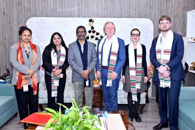मुख्यमंत्री   हेमन्त सोरेन से आज भारत मे ऑस्ट्रेलिया के हाई कमिश्नर  फिलिप ग्रीन ओएएम ने की मुलाकात !
