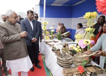 मुख्यमंत्री ने बिहार सरस मेला-2025 का किया भ्रमण !