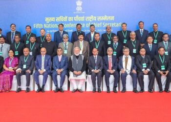 तीन दिवसीय 5 वें राष्ट्रीय मुख्य सचिव सम्मेलन  हुआ सफल समापन !