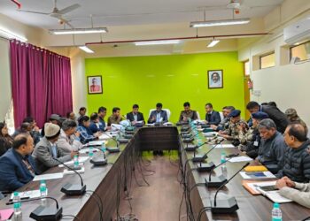 मंजूनाथ भजन्त्री द्वारा मोरहाबादी मैदान में गणतंत्र दिवस समारोह-2026 की तैयारियों को लेकर बैठक !