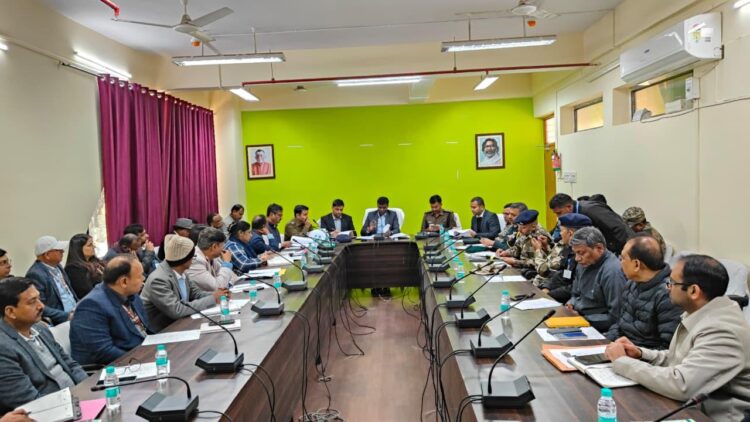 मंजूनाथ भजन्त्री द्वारा मोरहाबादी मैदान में गणतंत्र दिवस समारोह-2026 की तैयारियों को लेकर बैठक !