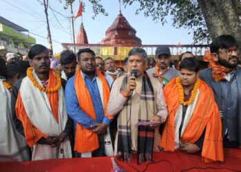 बजरंग दल के कार्यकर्ता समाजसेवा केलिए समर्पित….आदित्य साहू !