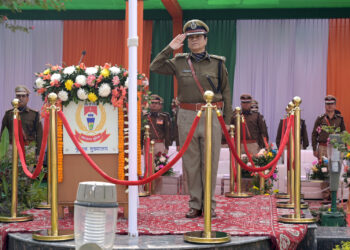 पुलिस मुख्यालय, झारखण्ड राँची में आयोजित गणतंत्र दिवस समारोह-2026 !