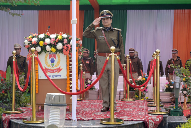 पुलिस मुख्यालय, झारखण्ड राँची में आयोजित गणतंत्र दिवस समारोह-2026 !