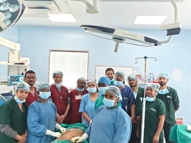 पेसमेकर होने के बावजूद सफल लेप्रोस्कोपिक सर्जरी !