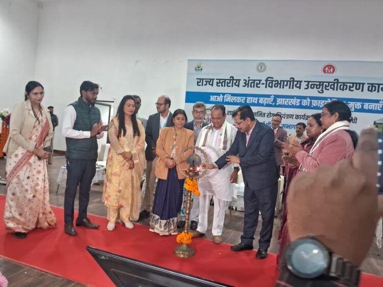 फाइलेरिया उन्मूलन के लिए 14 जिलों में जागरूकता रथ रवाना !