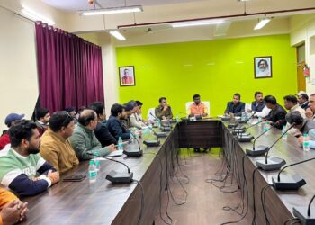 झारखंड आगामी शिवरात्रि के दौरान विधि- व्यवस्था संधारण हेतु बैठक !