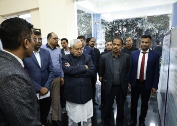 बिहार मुख्यमंत्री ने मीठापुर स्थित मत्स्य विकास भवन का किया निरीक्षण !