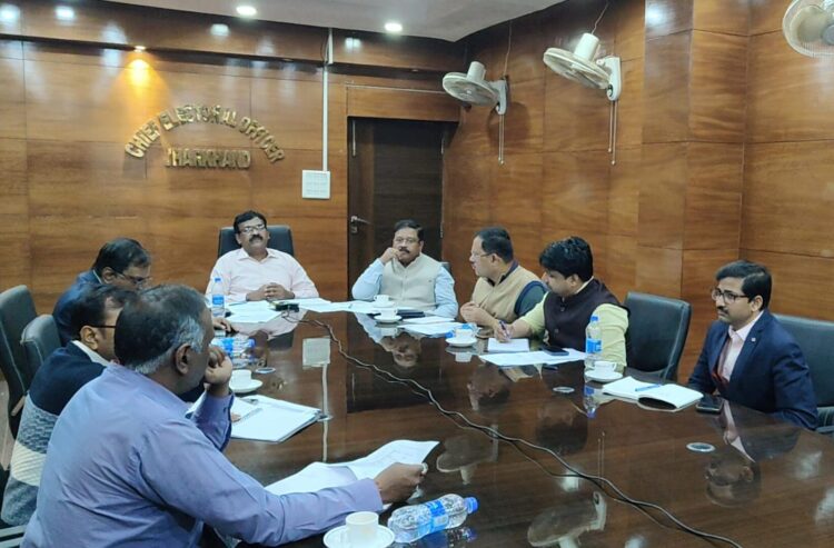 मुख्य निर्वाचन पदाधिकारी ने सभी जिलों के उप निर्वाचन पदाधिकारियों के साथ की बैठक !