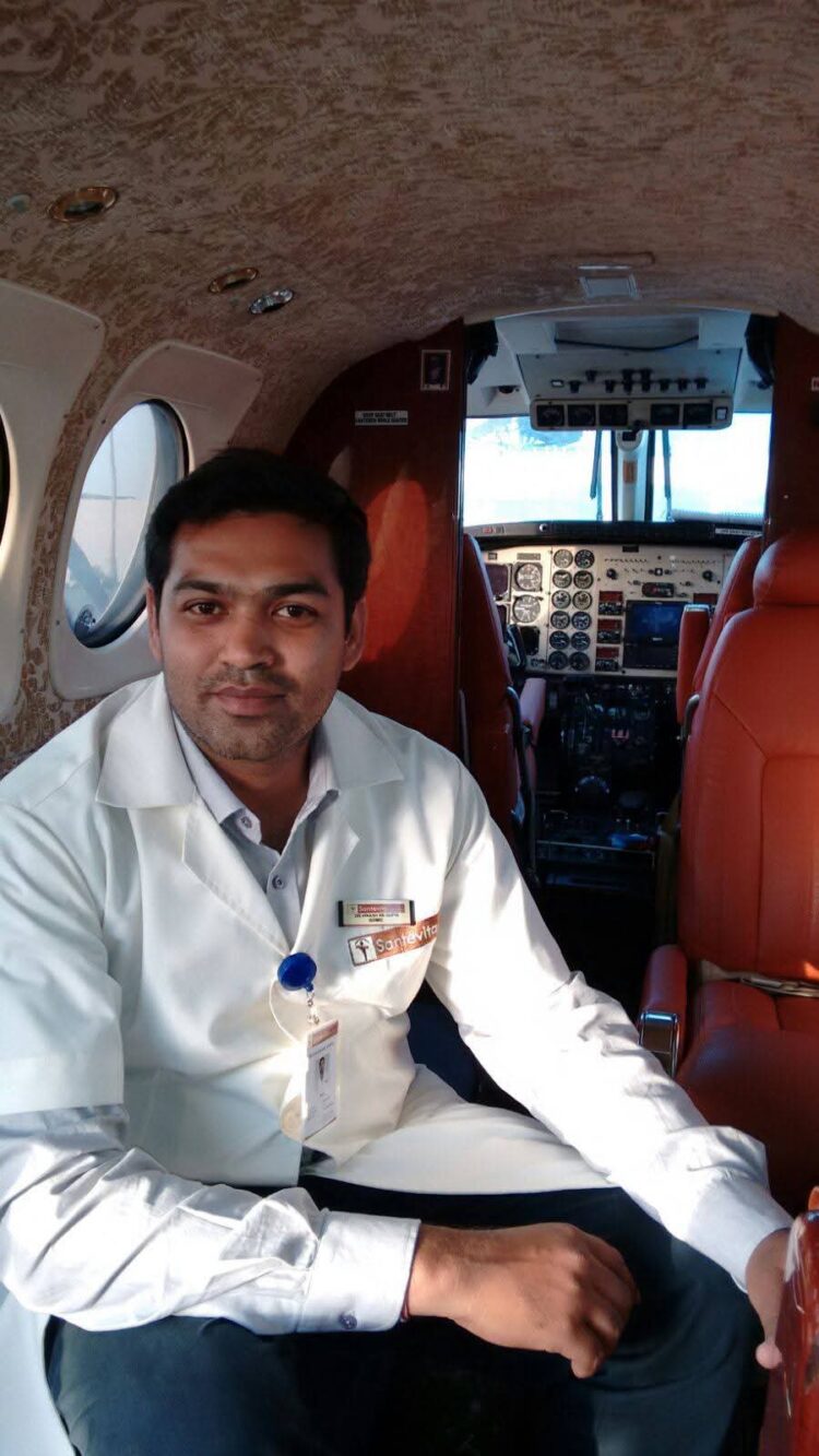 विमान हादसे में रांची सदर अस्पताल के डॉ विकास ने गंवायी जान !