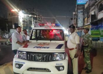 राजधानी में अपराध  पर नकेल कसने और पुलिस की मुस्तैदी को एसएसपी राकेश रंजन पूरी तरह एक्शन मोड में !