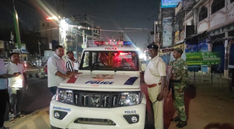 राजधानी में अपराध  पर नकेल कसने और पुलिस की मुस्तैदी को एसएसपी राकेश रंजन पूरी तरह एक्शन मोड में !