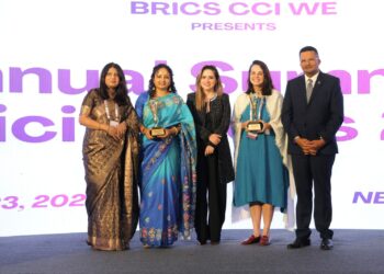 विधायक कल्पना सोरेन ‘ब्रिक्स सीसीआई वीई (BRICS CCI WE) एनुअल वुमेन समिट 2026’ में ट्रेलब्लेज़र अवार्ड से सम्मानित !