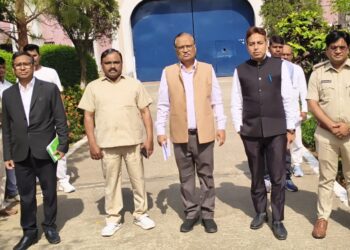सिविल सर्जन का बिरसा मुण्डा केंद्रीय कारा में स्थित अस्पताल का हुआ औचक निरीक्षण !
