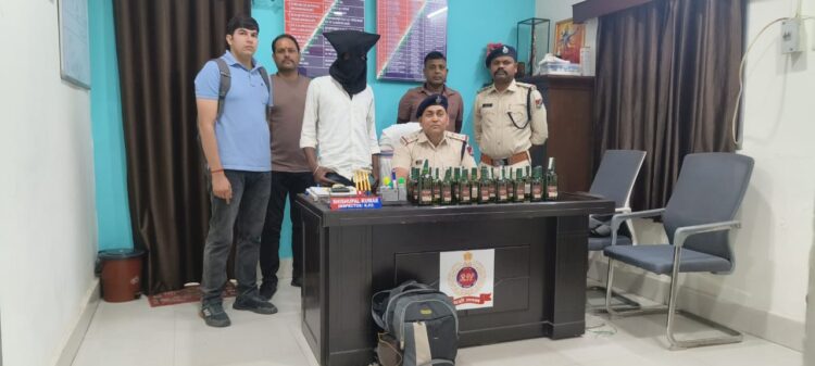 आरपीएफ द्वारा अवैध शराब की बरामदगी एवं एक अभियुक्त की गिरफ्तारी !