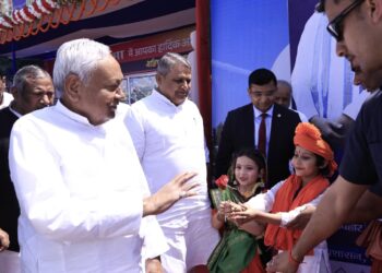 समृद्धि यात्रा के तहत नालंदा में आयोजित जन संवाद कार्यक्रम में शामिल हुए मुख्यमंत्री !