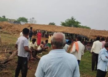जंगली हाथियों के झुंड ने पोल्ट्री फार्म को पूरी तरह क्षतिग्रस्त कर दिया  !