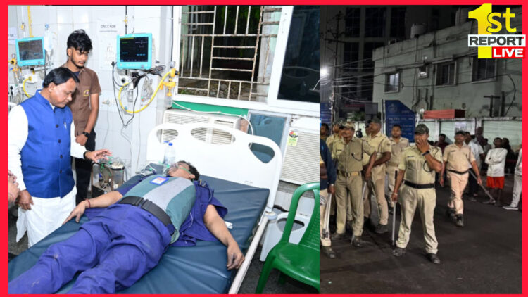 उड़ीसा के कटक में सरकारी अस्पताल में आग 10 मरीज की मौत 11 कर्मचारी झूलसे !