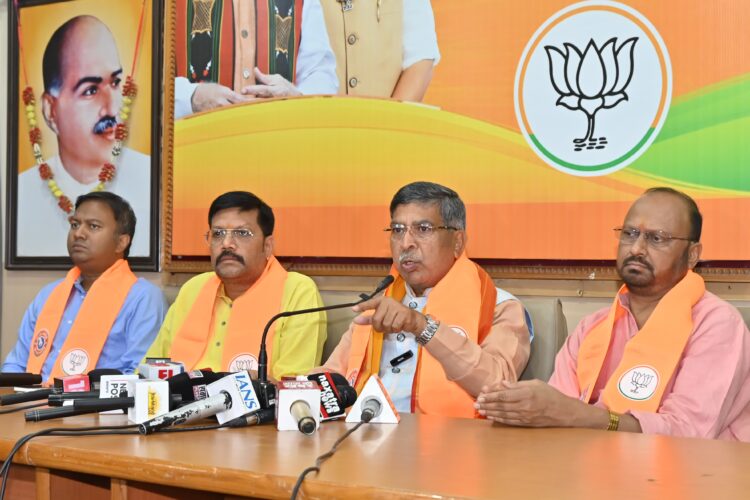 भाजपा प्रदेश अध्यक्ष एवम सांसद आदित्य साहू ने 3 अप्रैल को मशाल जुलूस !