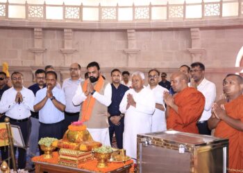 बिहार मुख्यमंत्री ने बुद्ध सम्यक दर्शन संग्रहालय एवं स्मृति स्तूप परिसर का किया भ्रमण !