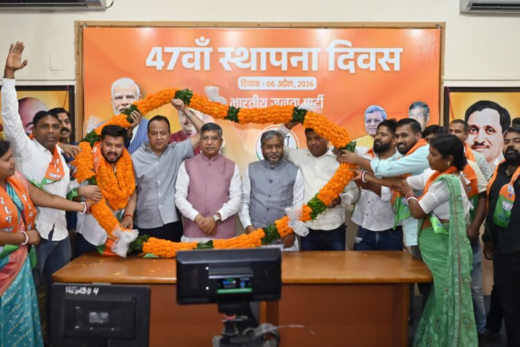 भाजपा की सफलता करोड़ों कार्यकर्ताओं की तपस्या और मेहनत का परिणाम : आदित्य साहू !
