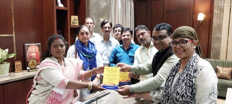 सिटीजन फोरम के प्रतिनिधिमंडल ने महापौर, उप-महापौर और सभी निर्वाचित 52 वार्ड पार्षदों से की मुलाकात  !
