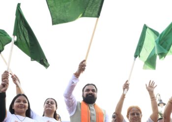 ‘नारी शक्ति फॉर विकसित भारत रन’ कार्यक्रम में शामिल हुए मुख्यमंत्री !